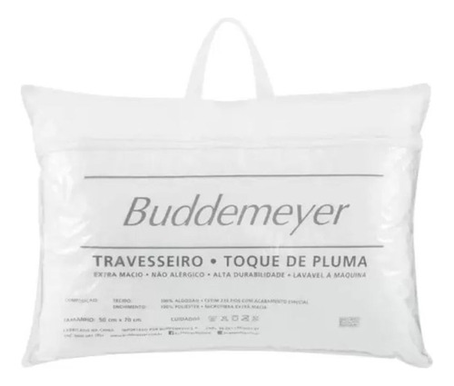 Travesseiro Premium Toque De Pluma Buddemeyer