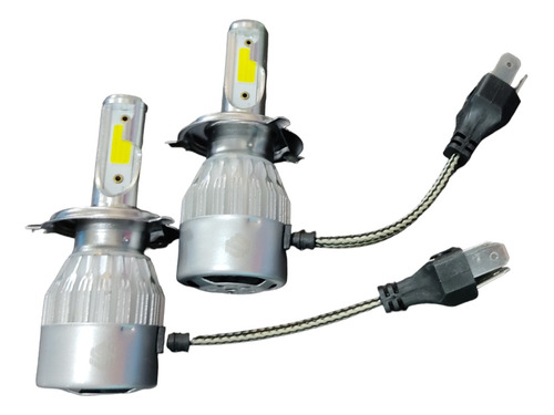 Luces Led 8000 Lm Bombillos Faros Volkswagen Gol 2002 / 2009 Foto 3