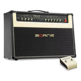 Amplificador Borne Evidence 100 Para Guitarra De 100w Cor Preto/dourado 110v/220v