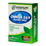 Solanum Omega 3, 6, 9 Plant Oils Linaza, Chia 30cap Sfn