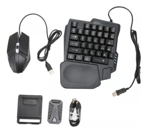 4 Em 1 Mobile Game Combo Pack Pad Controller Gamg Keyboard