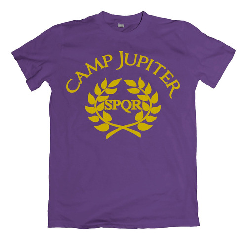 Camiseta Camp Jupiter Percy Jackson Acampamento Camisa