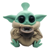 Bong Silicona Bong Pipa De Agua Bong Silicona Baby Yoda