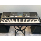 Teclado Musical Yamaha Psr Series Psr-e463 61 Teclas Preto