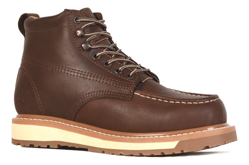 Bota De Trabajo North Wind 100% Piel Moc Toe Goodyear Welt