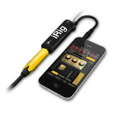 Irig Interfaz De Audio Compatible Con Ip Y Android Portátil Color Negro