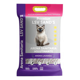 Lvs Arena Sanitaria Premium Lavanda 4kg, 100% Aglutinante