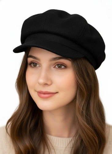 Gorra Boina Elegante 8 Gajos Retro Vintage Hipster Unisex