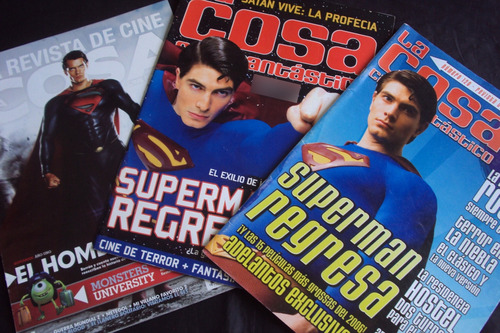 Lote Revistas La Cosa - Tapa Superman (3 Ejs)