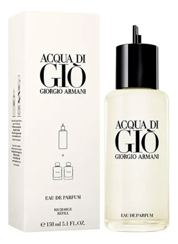 Acqua Di Gio Armani Parfum  Refillable 150ml Edp Original