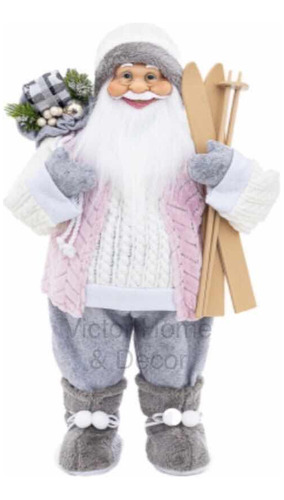 Papai Noel Boneco Decorativo De Natal 45cm/enfeite Natalino 