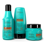 Kit Cachos Forever Liss Shampoo Mascara Creme Umidificador