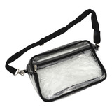 Bolso Bandolera Transparente, De Pvc, Impermeable