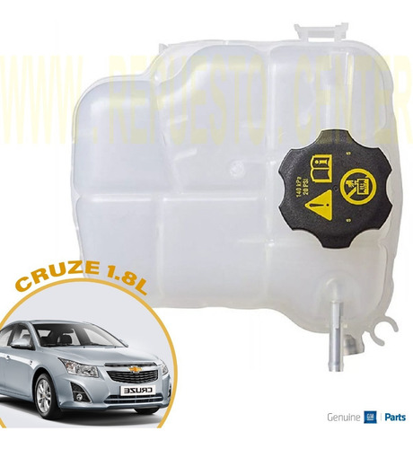 Chevrolet Cruze - Deposito Refrigerante + Tapa Original Gm Foto 2