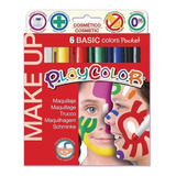 Pintacara / Maquillaje / Disfraz Qatar 2023 Mundial 6 Colore