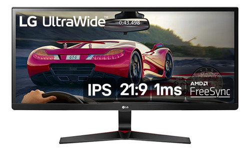 Monitor 29'' Full Hd Ips LG Cor Preto Gamer Ultrawide 