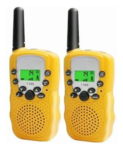 Rádio Walkie Talkie Infantil, Alcance 8 Km, 2 Unidades