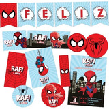 Kit Imprimible Personalizado Hombre Araña Bebe Baby Spider