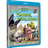 Blu-ray Shrek Terceiro (blu-ray + Blu-ray 3d)