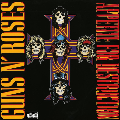 Disco Vinyl Guns N Roses-appetite For Destruction #1