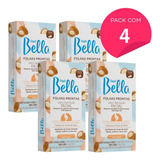 Kit 64 Folhas Depilação Facial Argan Depil Bella 4cx 16un