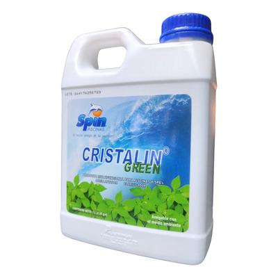 Spin Cristalin Green 1 Lt Clarificador Floculante Alberca | Envío gratis