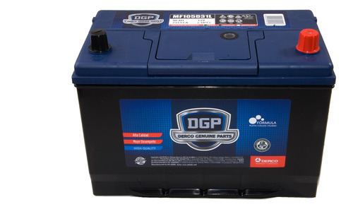 Batería Dgp Mf105d31l 90ah 12v Corea Auto/camioneta