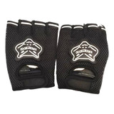 Guantes Para Ciclismo Dedos Cortos Negro Marca Hailin 