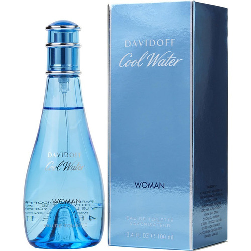 Perfume Coolwater Davidoff Dama 100ml Original