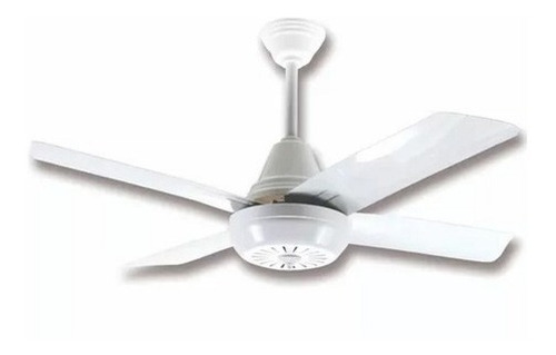 Ventilador D Techo Crivel Standard Blanco V3 Palas Metalicas