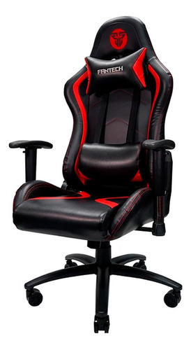 Silla De Escritorio Gamer Fantech Alpha Gc181 Black/red