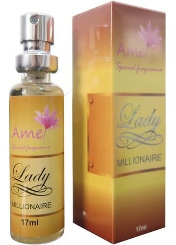 Perfume Lady Millionaire 17ml-amei Cosméticos-frag. Import.