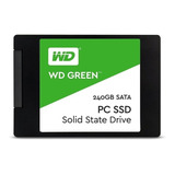 Disco Sólido Ssd Interno Western Digital Wd Green Wds240g1g0a 240gb Verde