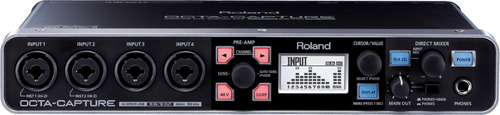 Interface De Áudio Roland Octa-capture Ua1010