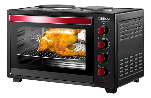 Horno De Mesa Electrico Liliana Ao160 Megacook 60l 