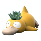 Maceta Pokemón Psyduck Acostado  Impresión 3d