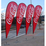 Fly Banners 1,70 Mts + Fly + Base Cruz + Bolsa Para Arena!