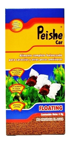 Alimento Shulet Peishe Car 4kg Flote Ideal Carassius. Envios