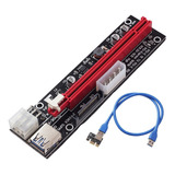 Cabo Riser Pci Express 1x A 16x Pcie Mineração Ver 10.3c