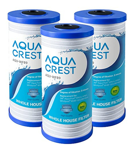 Filtro De Agua Aquacrest Ap810 Para Toda La Casa, Repuesto P