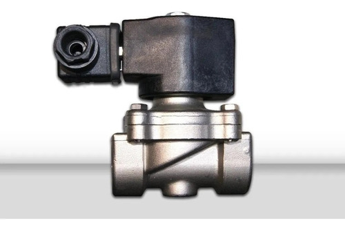 Válvula Solenoide Dewit Cualquier Voltaje 3/4  Cerrada Inox