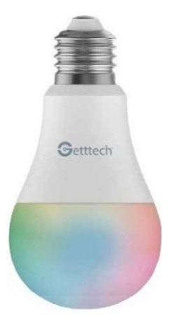 Foco Inteligente Getttech Rainbow Rgbw, Ip20, 12w(gsr-71001)