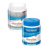 Pastillas Cloro Triple Acción 1kg + Tecnico Granulado 1kg  