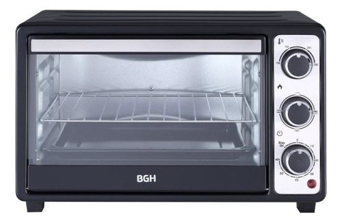 Horno Eléctrico Bgh 25 Litros Duo Bhe25m23n Color Negro