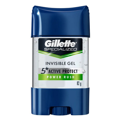 Desodorante en Gel Antitranspirante Power Rush 82g Gillette | MercadoLibre
