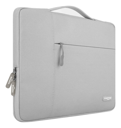 Funda Notebook 15.6 Computadora Laptop Premium Gris Full