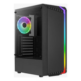 Gabinete Gamer Rgb Aerocool Bionic V2 Rgb Negro Vidrio F