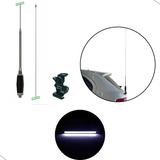 Antena Px Carro Uno Palio Hatch Adesivo Made In Mud Led Drl