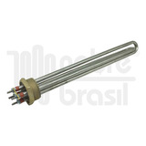 Resistência Eletrica P/ Boiler 2 Elementos 5000w 300mm Tipo De Gás Gn