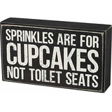 Señales - Primitives By Kathy Sprinkles Box Sign Cupcakes No